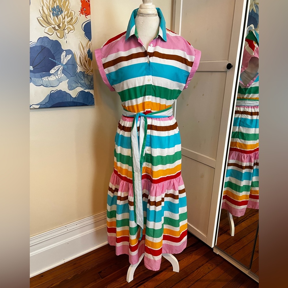 J.Crew Factory Striped Dress